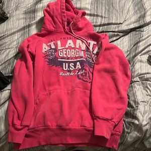 Pink Atlanta Georgia Hoodie